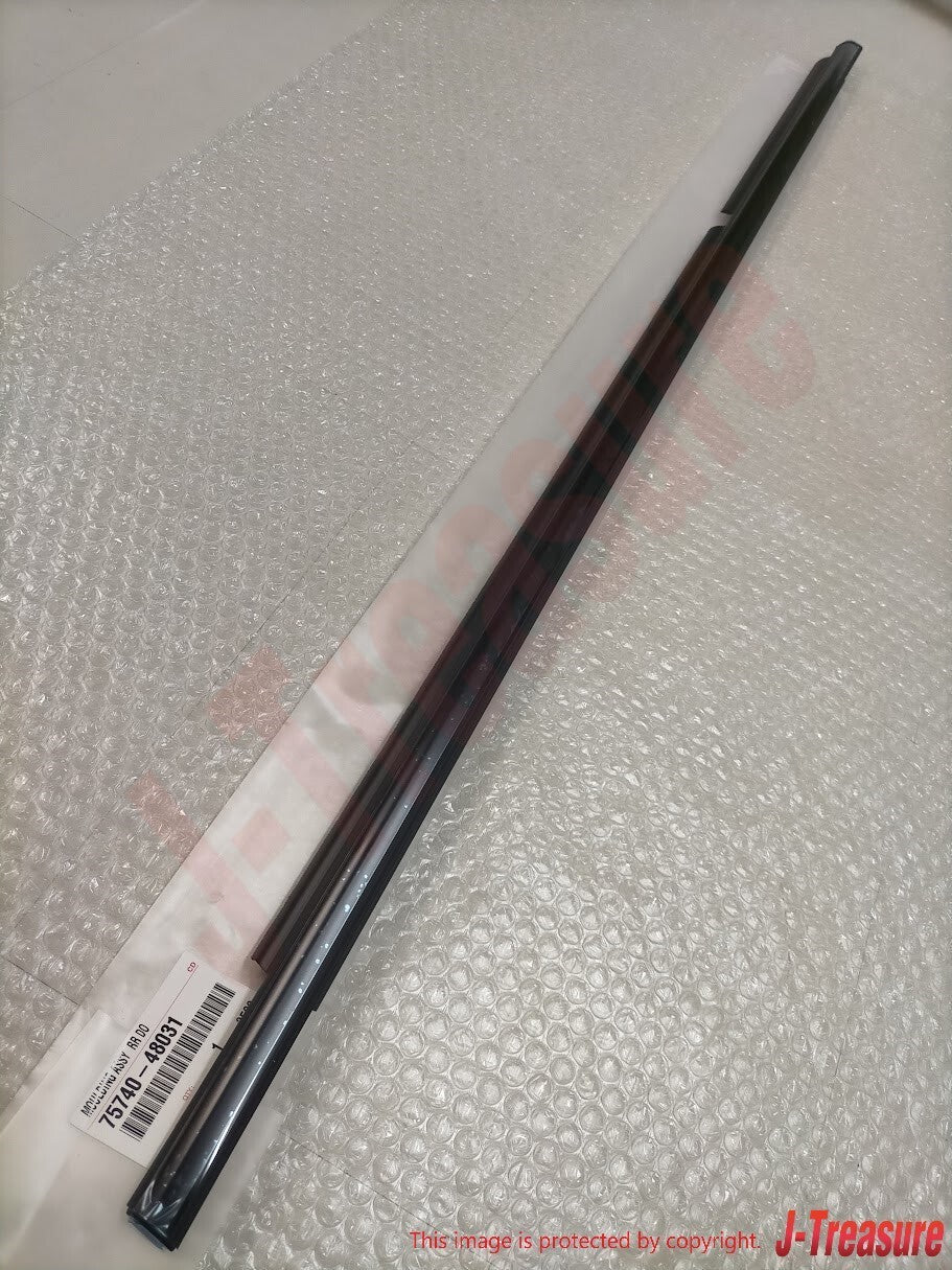 LEXUS RX330 RX350 RX400h Genuine Rear Door Belt Moulding LH 75740-48031 OEM