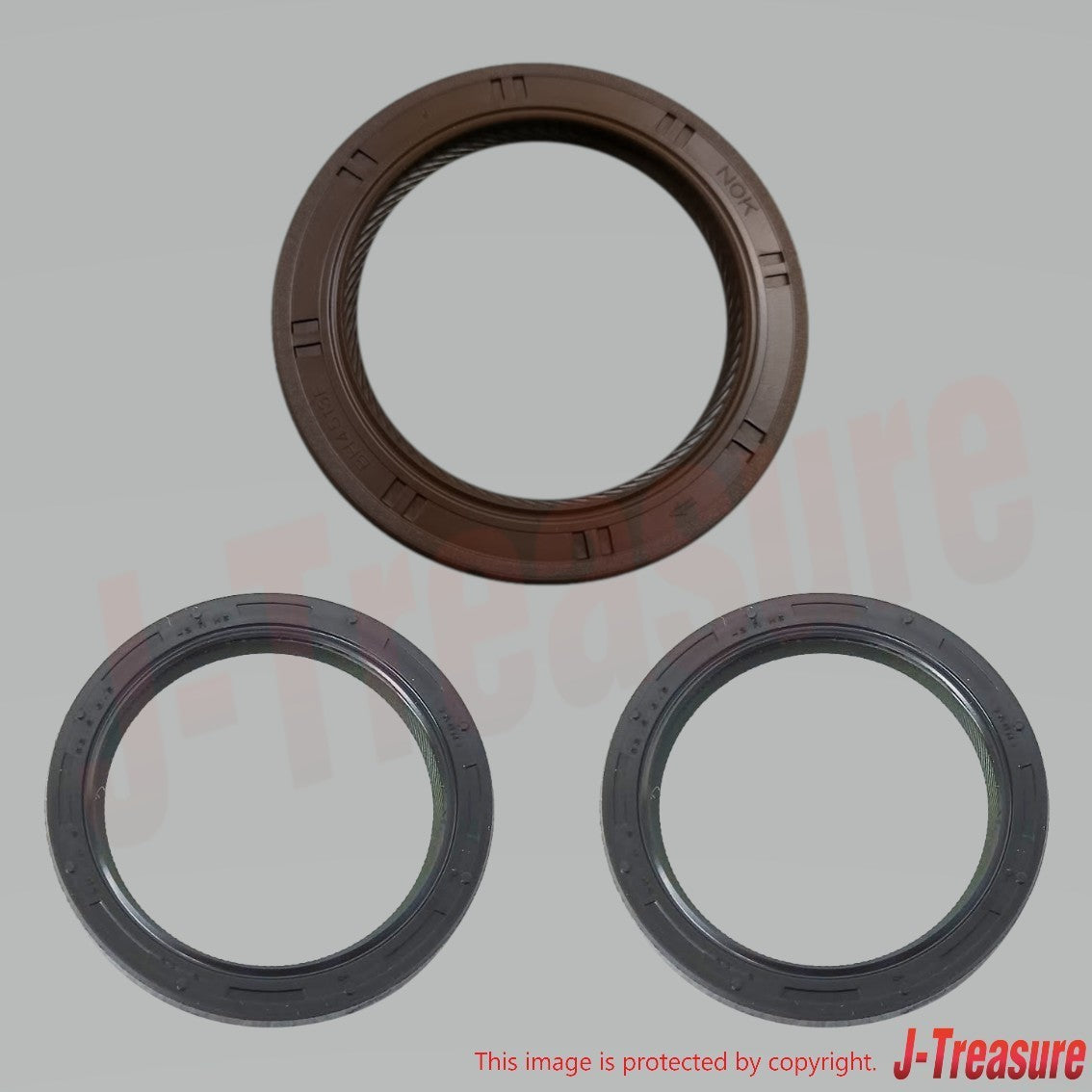 TOYOTA SUPRA JZA80 '93-98 Genuine Crankshaft Seal & Camshaft Oil Seal(x2) Set