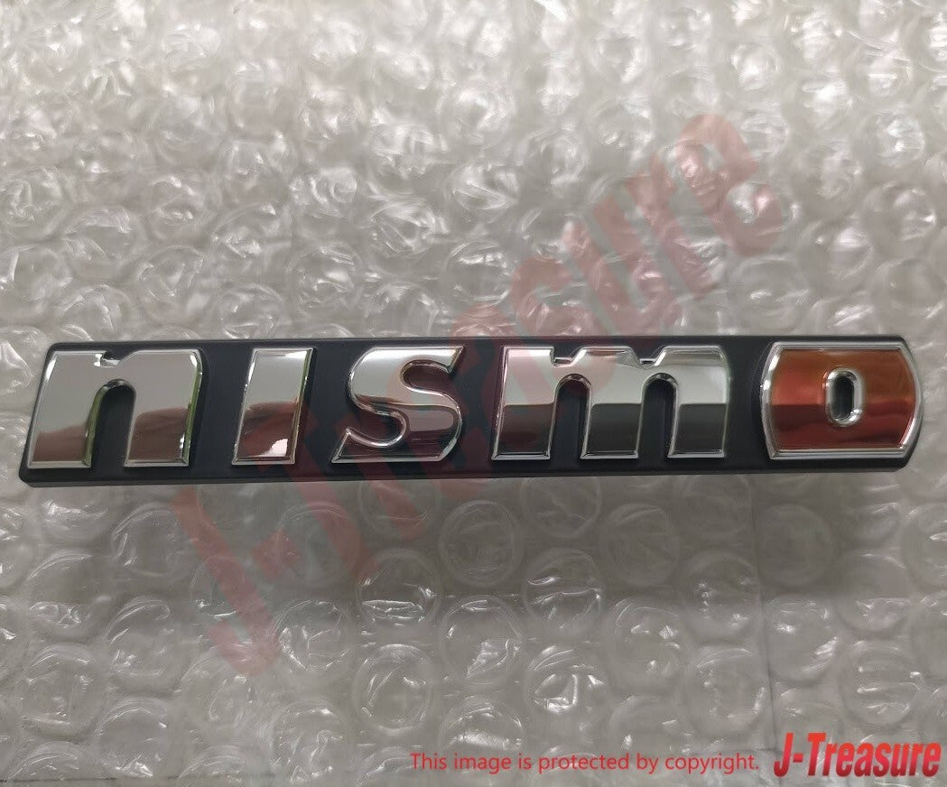 NISSAN FAIRLADY Z 370Z Z34 Genuine Front Bumper Fascia "nismo" Emblem Badge OEM