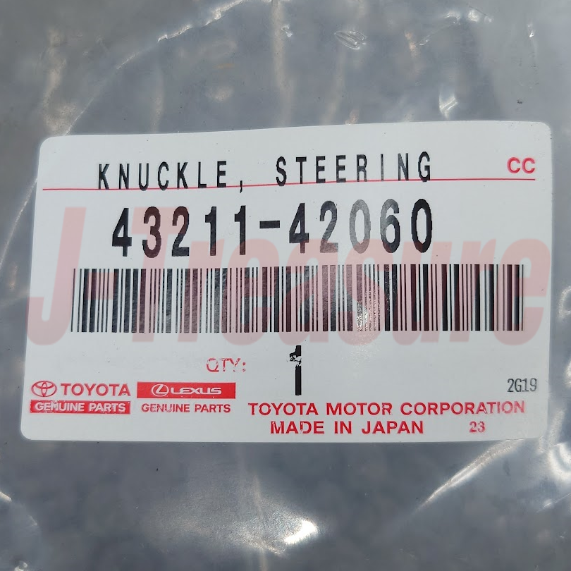 TOYOTA RAV4 ACA2# ACA23L 2001-2005 Genuine Steering Knuckle RH 43211-42060 OEM