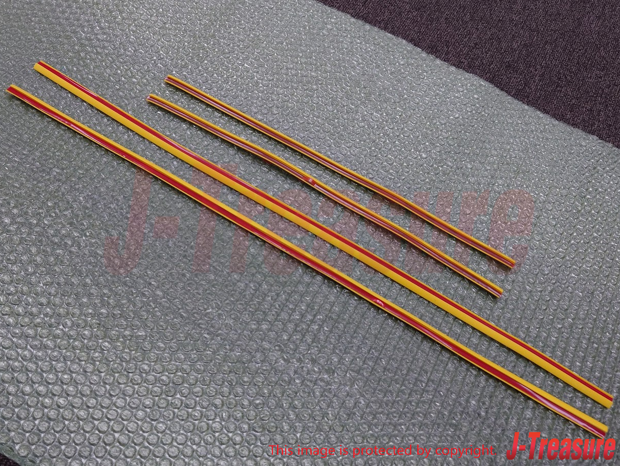 MITSUBISHI LANCER EVO5 6 CP9A Genuine Yellow Pad MR789679 MR789680 4pcs Set OEM