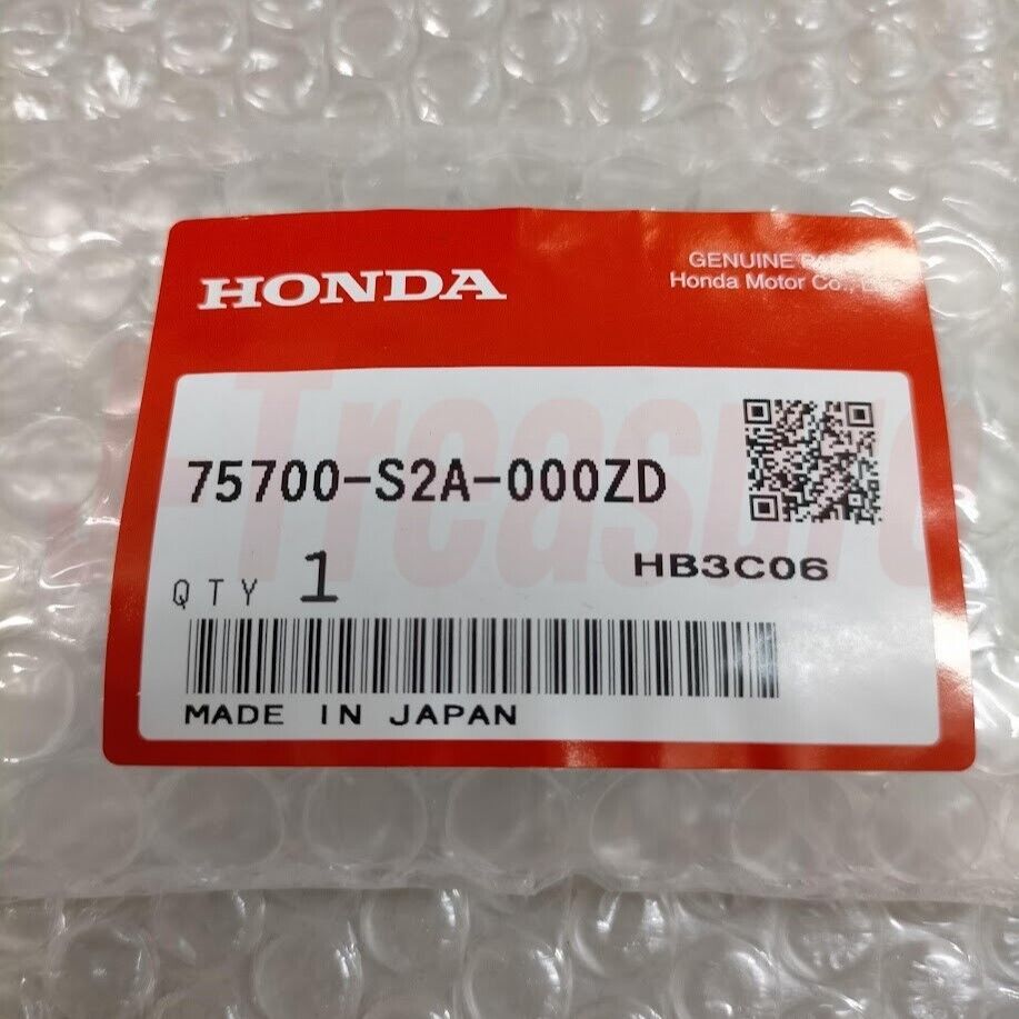 HONDA S2000 AP# 00-09 Genuine Front & Rear Emblem "Silverstone Metallic" OEM