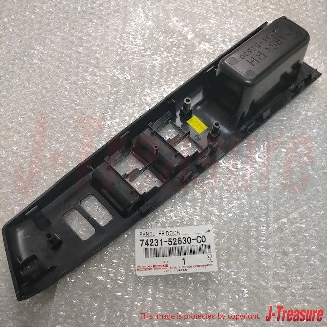 TOYOTA VITZ 2010-2014 RHD Genuine Front Armrest Upper Panel Right & Left Set OEM