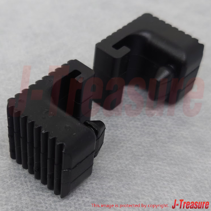 HONDA ODYSSEY 99-10 Genuine Slide Door Upper Rail Stopper 72557-S0X-A00 x2 Set