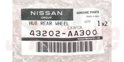 NISSAN 300ZX Z32 1990-1996 Genuine Rear Axle Hub 43202-AA300 x2 RH & LH Set OEM
