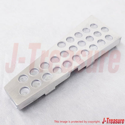 NISSAN SKYLINE R34 00-02 Genuine Aluminum Foot Rest Cover 67845-AB000 OEM Late