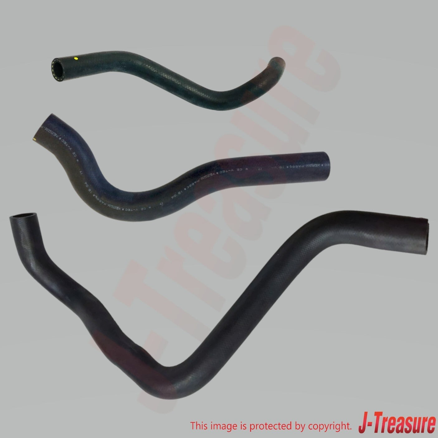 HONDA ACURA INTEGRA DC2 97-01 Genuine Water Hose Outlet & Upper & Lower Set OEM