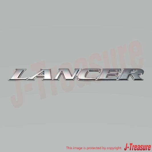 MITSUBISHI LANCER EVO 5 6 CP9A Genuine Rear Emblem "LANCER" MR245075 OEM