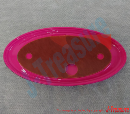 SUBARU IMPREZA WRX STi GDB GDC Genuine Pink " i " Front Grill Emblem Badge OEM