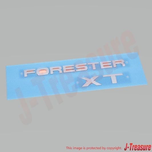 SUBARU FORESTER SH5 SH9 '09-13 Genuine Rear Letter Mark "FORESTER XT" 93073SC030