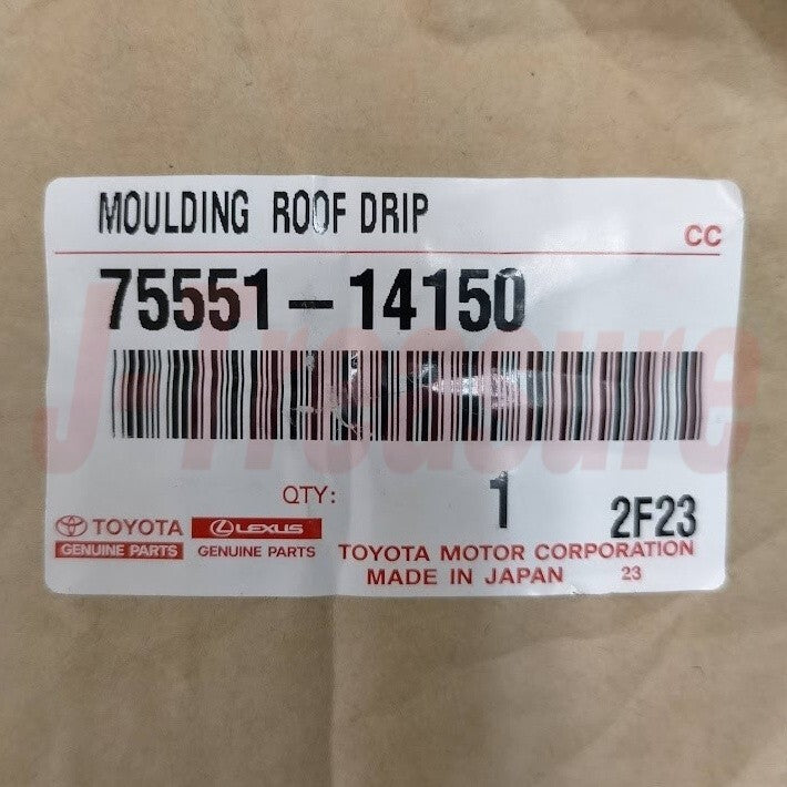 TOYOTA SUPRA JZA80 93-98 Genuine Roof Drip Side Finish Molding RH & LH Set OEM