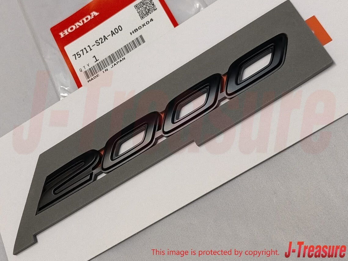 HONDA S2000 AP2 2008-2009 Genuine Fender Side Black Emblem Badge RH & LH Set OEM