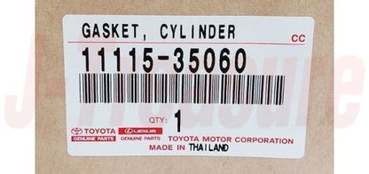 TOYOTA 4RUNNER RN110 VZN100 84-95 Genuine Cylinder Head Gasket 11115-35060 OEM