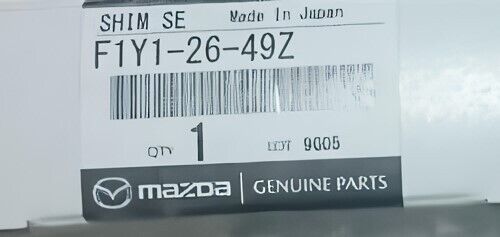 MAZDA RX-8 SE3P 2004-2011 Genuine Rear Brake Pad Spring Plate F1Y1-26-49Z OEM