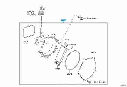 TOYOTA CAMRY 18-21 RAV4 19-21 Genuine  Power Brake Booster Vacuum Pump Assy OEM