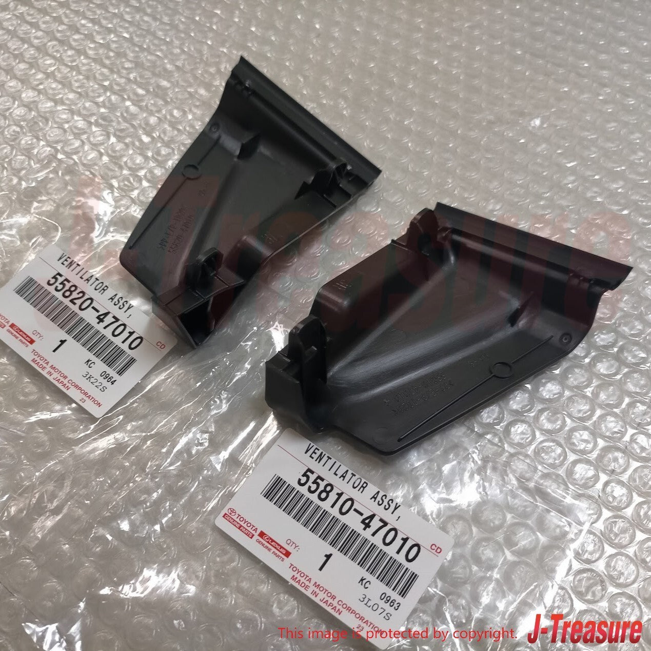 TOYOTA PRIUS V ZVW41 2011-2014 Genuine Front Ventilator Assy RH & LH Set OEM