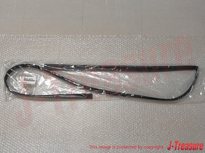 TOYOTA 4RUNNER 85-89 Genuine Front Door Glass Run Channel No Vent 6814189107 OEM