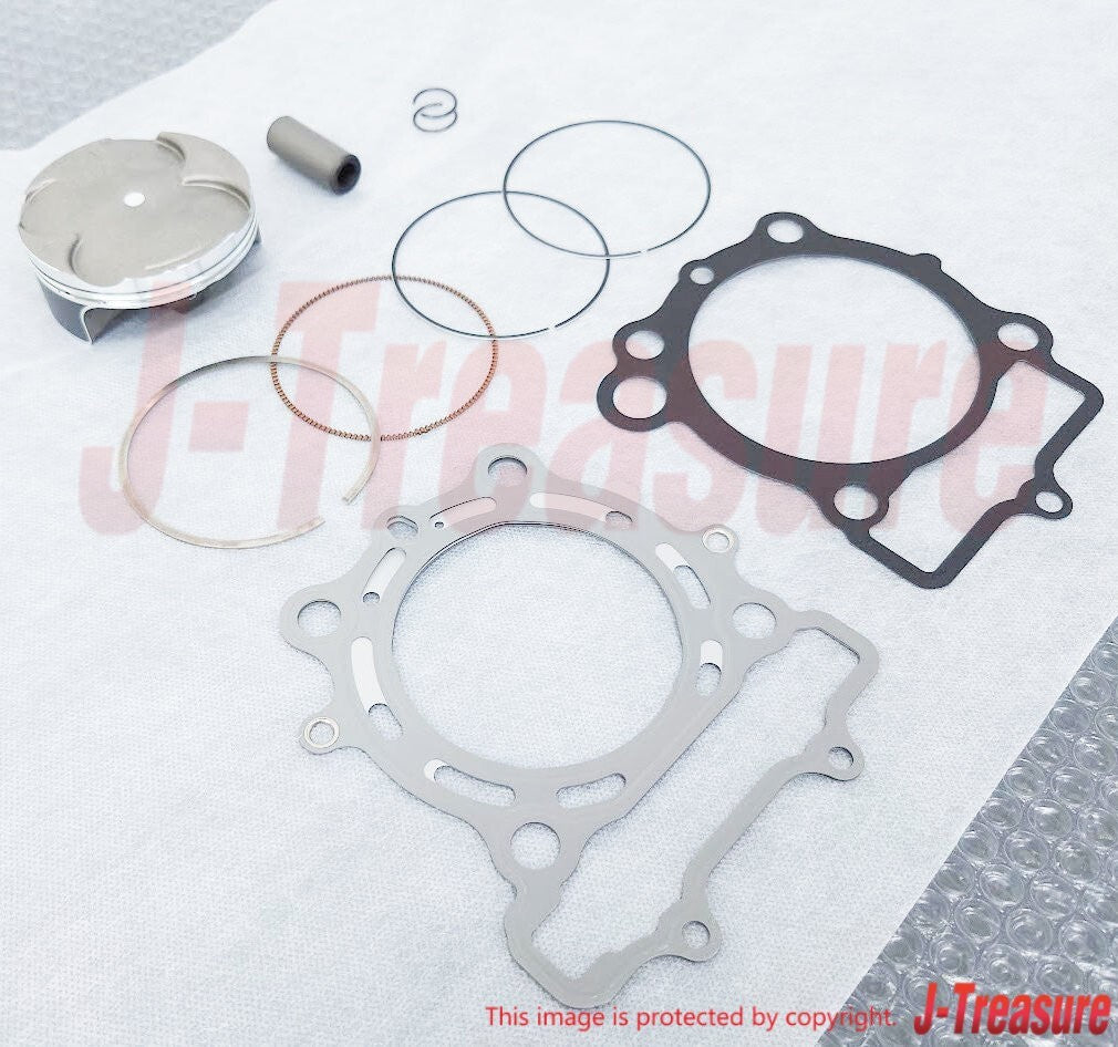 KAWASAKI KX250 21-24 Genuine Piston & Ring Set & Pin & Gasket & Pin Snap Set