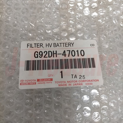 TOYOTA PRIUS ZVW30 10-13 Genuine HV Battery Intake Filter G92DH-47010 OEM