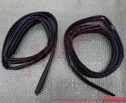 TOYOTA LAND CRUISER HZJ70V Genuine Quarter Window Run RH & LH Set OEM