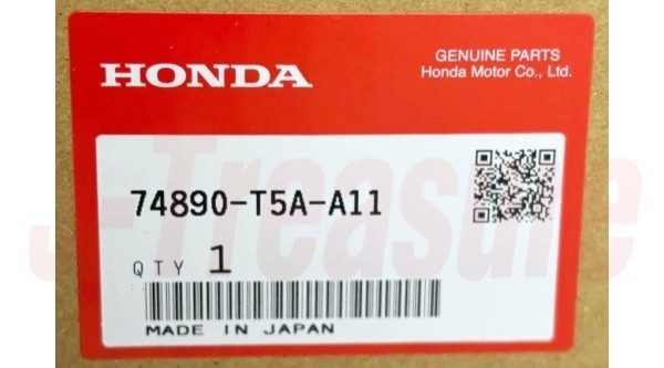 HONDA FIT GK '15-20 Genuine Liftgate Rear License Garnish Assy 74890-T5A-A11 OEM