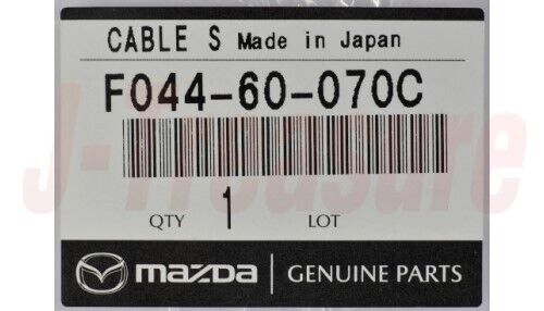 MAZDA SAVANNA RX-7 FC3S 85-92 Genuine M/T Speedometer Cable F044-60-070C OEM RHD