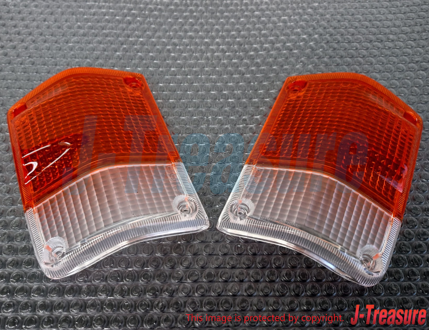 TOYOTA LAND CRUISER BJ60 FJ60 81-87 Genuine Front Turn Signal Lamp Lens Set OEM