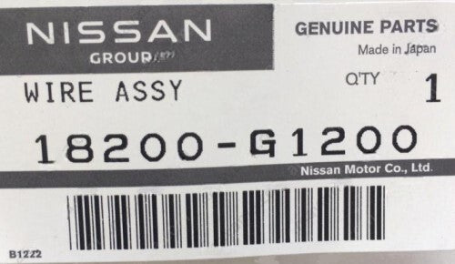 NISSAN DATSUN SUNNY TRUCK B120 Genuine A12S Throttle Cable 18200-G1200 OEM