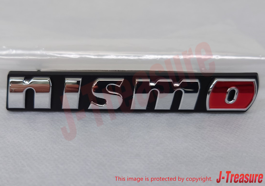 NISSAN 370Z Z34 2014-2019 Genuine Front Emblem "nismo" & Clip(x2) Set OEM