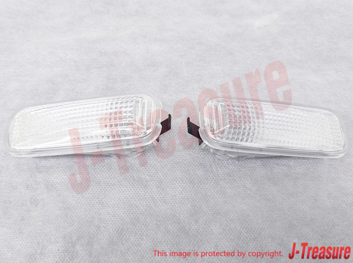 HONDA CIVIC TYPE-R EK9 Genuine Front Fender Side Marker Lamp Light Clear Set OEM