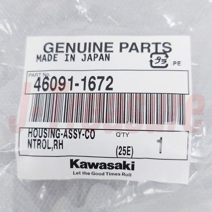 KAWASAKI NINJA 250R EX250 00-07 Genuine Control Housing Assy RH 46091-1672 OEM