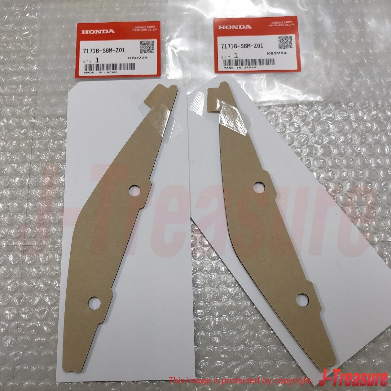 HONDA INTEGRA TYPE-R DC5 01-06 Genuine Rear Spoiler Gasket 71716-S6M-Z01 x2 Set