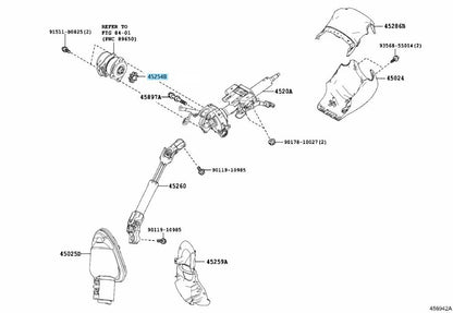 TOYOTA LEXUS Genuine Electric Power Steering Motor Shaft Damper 45254-28040 OEM