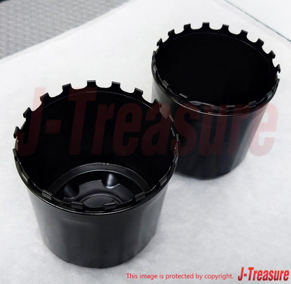TOYOTA LAND CRUISER FJ70 90-96 Genuine Wheel Hub Ornament 42603-60013 x2 Set OEM