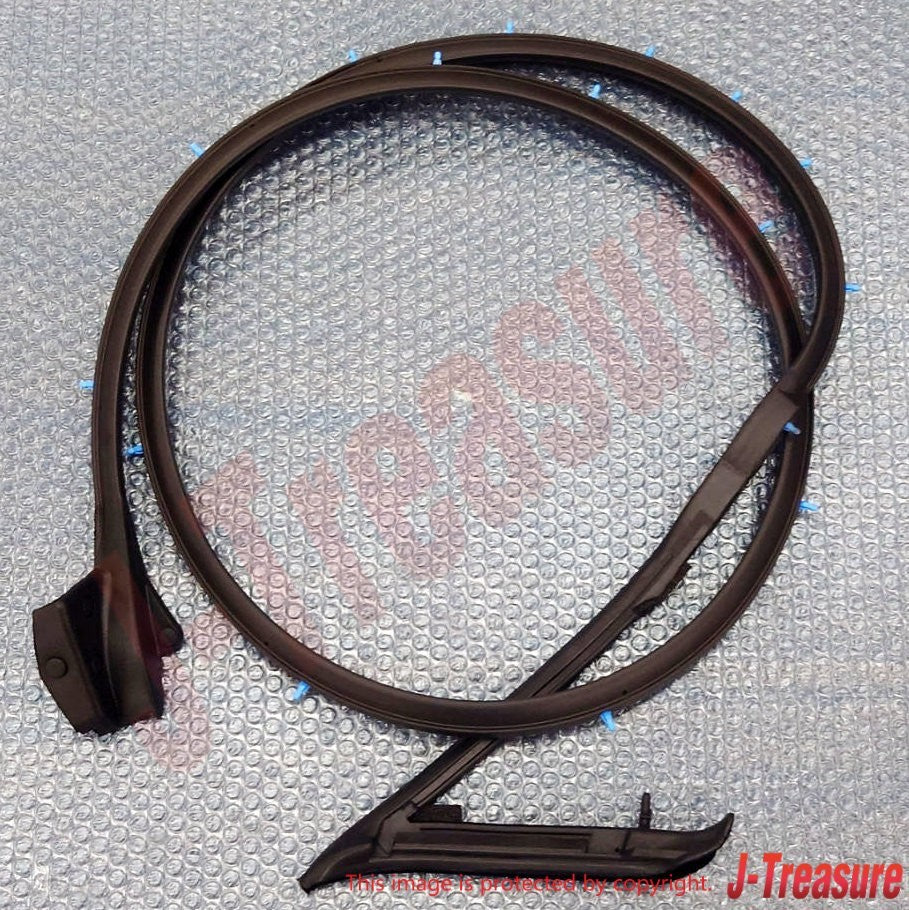 NISSAN 240SX SILVIA S13 89-94 Genuine Door Weatherstrip Seal Right Left Set OEM