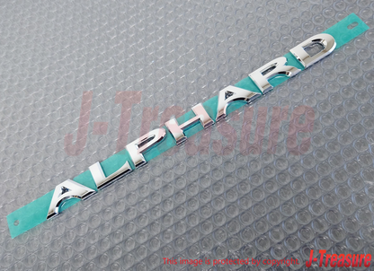TOYOTA ALPHARD AGH30 15-23 Genuine Back Door Name Plate Emblem 75441-58070 OEM