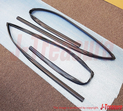 TOYOTA LAND CRUISER UZJ100 '98-07 Genuine Front Door Glass Run RH & LH Set OEM