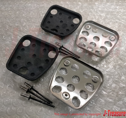 HONDA CIVIC FD2 10-15 Genuine Brake Clutch Pedal Cover 46545-SNW-J21 x2 Set OEM