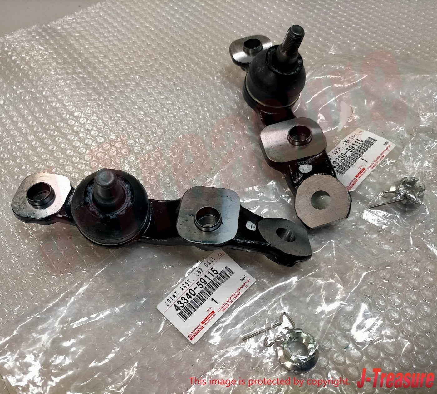 TOYOTA LEXUS LS430 UCF30 01-06 Genuine Front Lower Ball Joint Assy RH & LH Set
