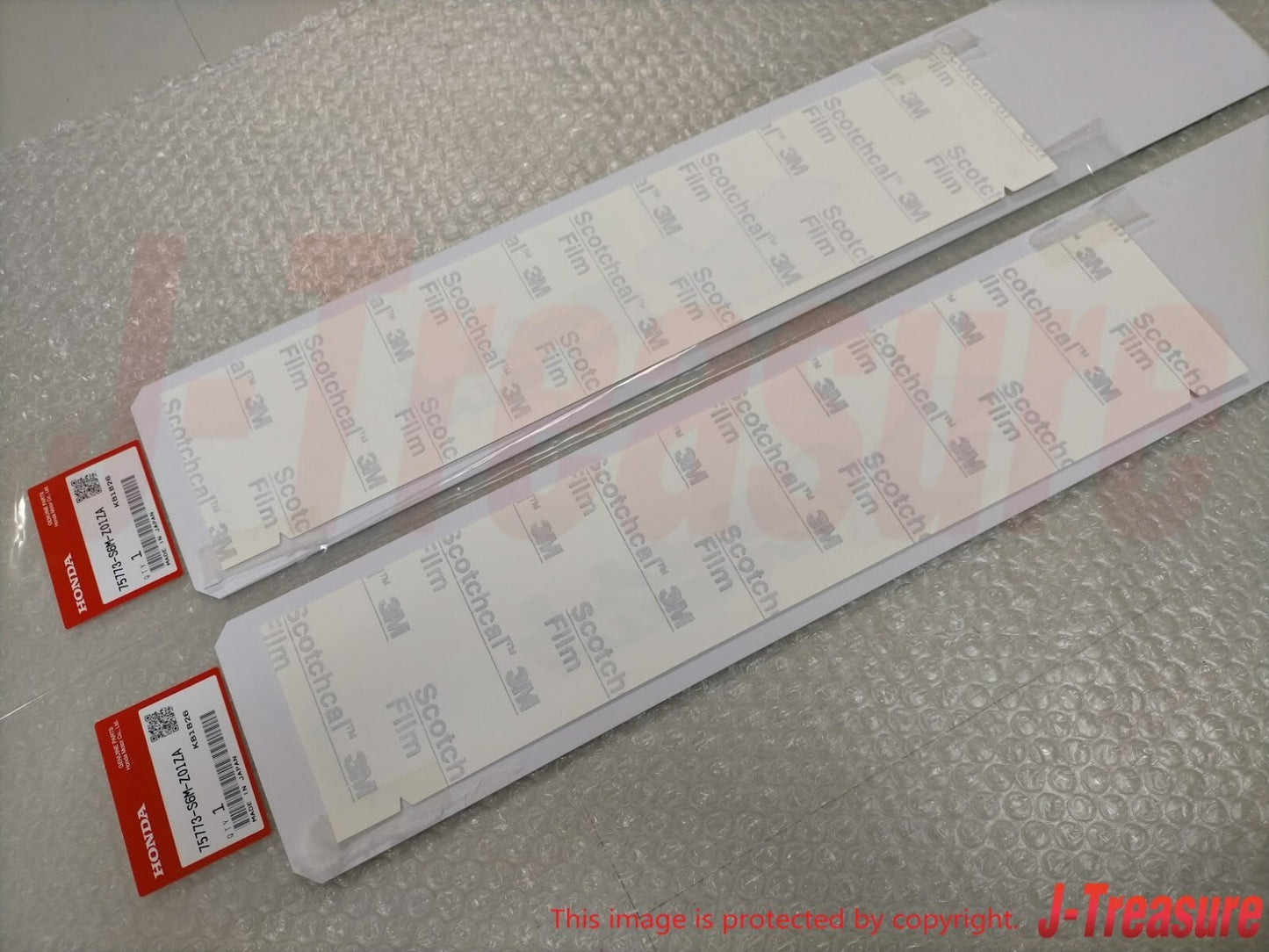 HONDA INTEGRA TYPE-R DC5 Genuine Rear Side Fender Decal Sticker Silver Set OEM