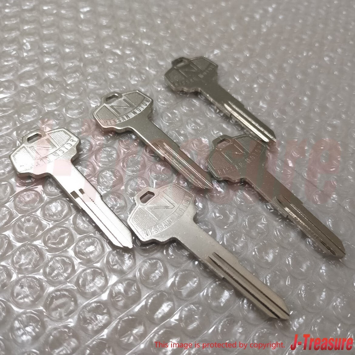 NISSAN SUNNY TRUCK Genuine Blank Key KEY00-00055 x5 Set OEM