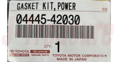 TOYOTA RAV4 ACA20 01-04 Genuine POWER STEERING GEAR GASKET KIT 04445-42030 OEM