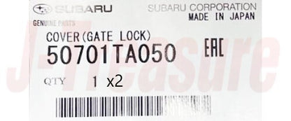 SUBARU SAMBAR TRUCK KS3 KS4 Genuine Gate Lock Cover R & L 50701TA050 x 2set