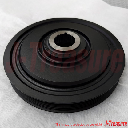 HONDA ACURA TL UA7 2005-2008 Genuine Crankshaft Pulley 13810-RJA-003 OEM