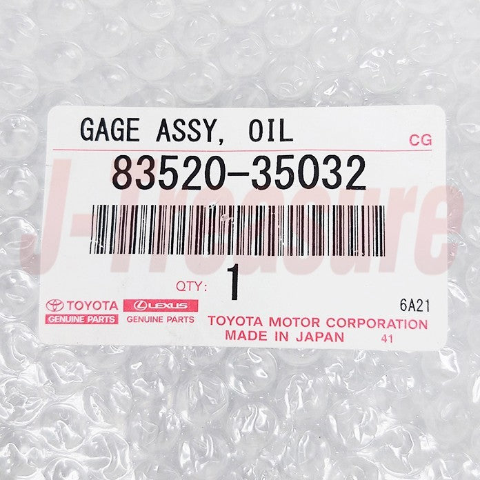 TOYOTA 4RUNNER COROLLA SUPRA Genuine Oil Pressure Gage Sensor 83520-35032 OEM