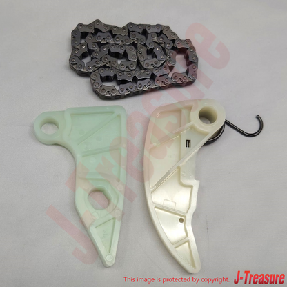 MITSUBISHI LANCER CZ4A 08-17 Genuine Oil Pump Drive Chain & Balancer Guide Set