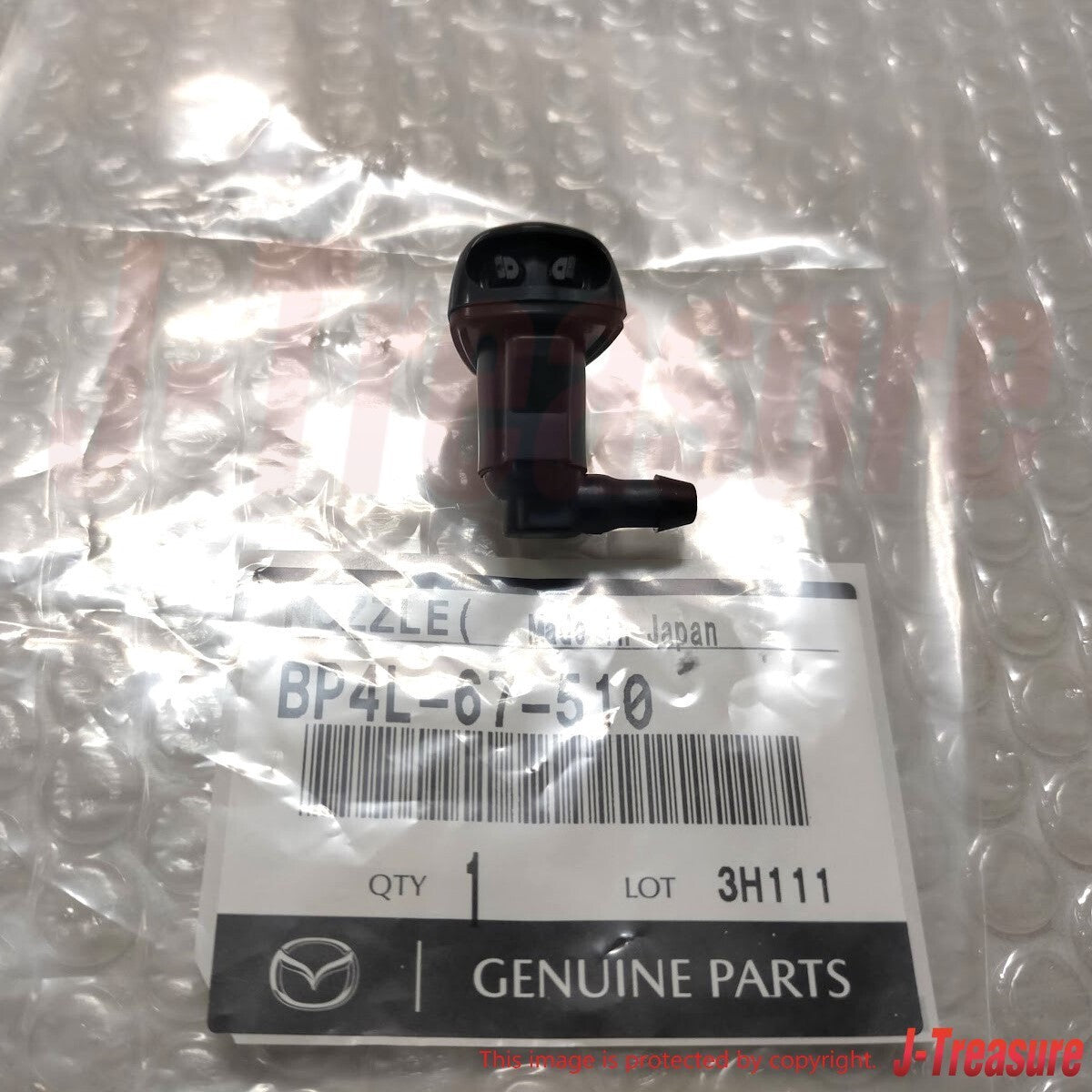 MAZDA MAZDA3 BK 04-09 Genuine Washer Nozzle RH & LH BP4L-67-510 BP4K-67-510 Set