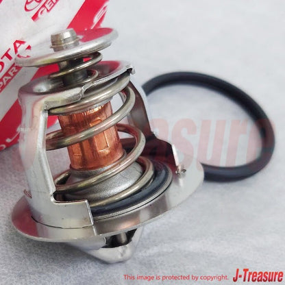 TOYOTA CAMRY ASV50 06-11 Genuine Engine Coolant Thermostat & GASKET set OEM