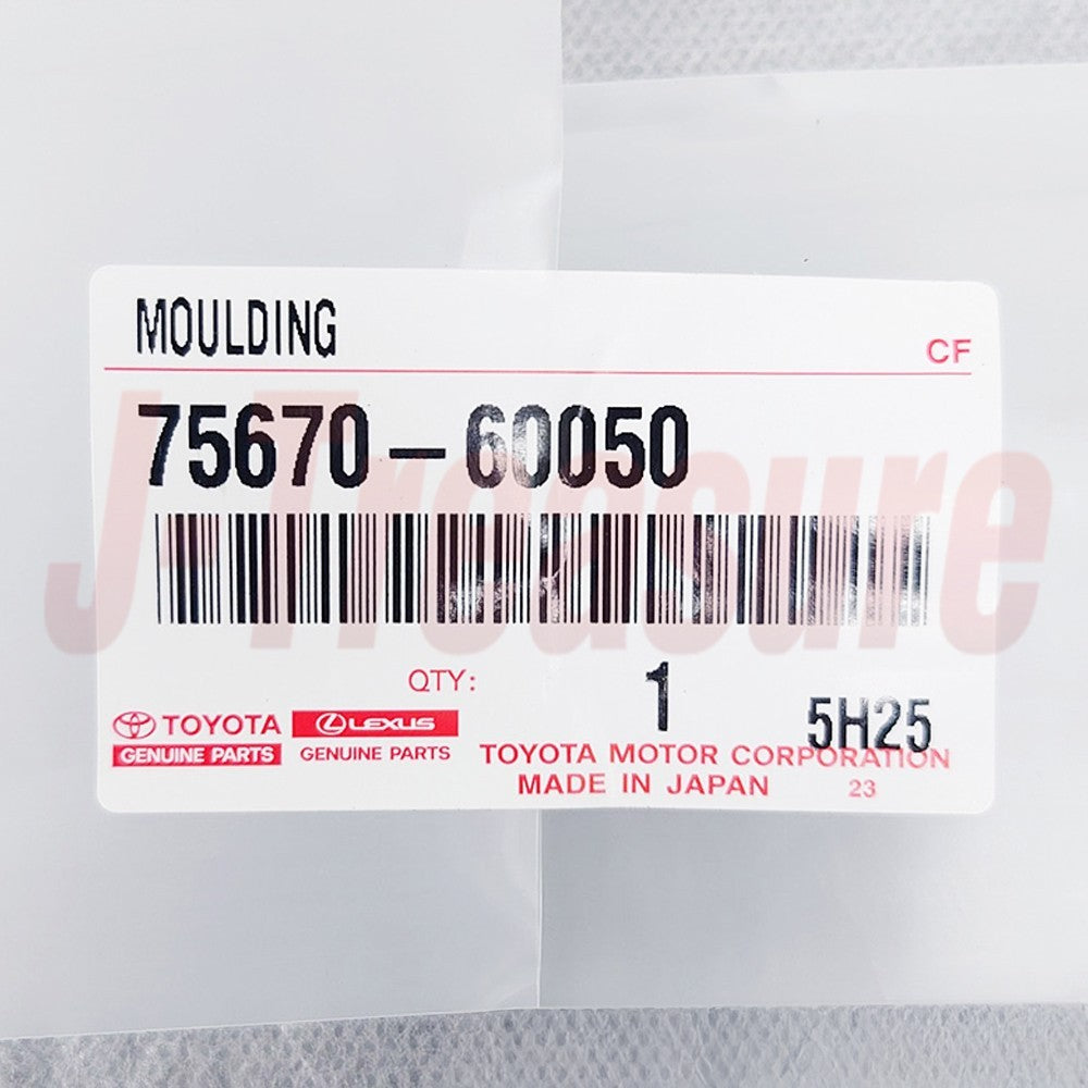 TOYOTA LAND CRUISER PRADO Genuine Rear Moulding Quarter Belt RH & LH Set OEM