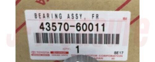 TOYOTA TACOMA GRN2## TRN2##  2005-2015 Genuine Front Wheel Bearing Assy Set OEM